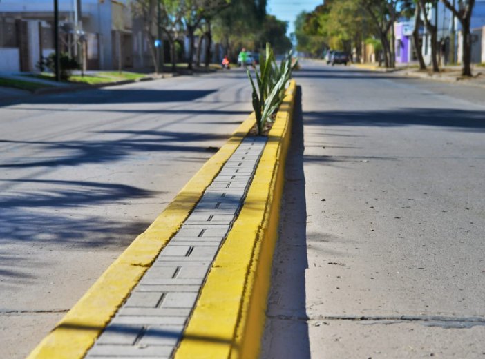 Se inauguró la puesta en valor del Bv. Sarmiento en Morteros