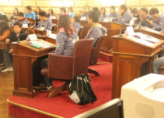 Alumnos de Hersilia participaron del programa 