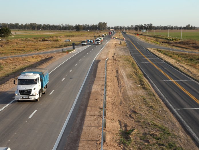 Rafaela: Habilitaron otro tramo de la autopista de Ruta 34