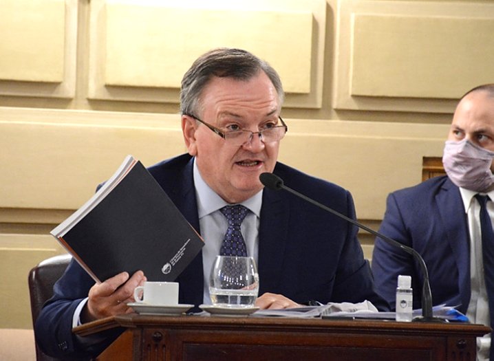 Michlig denunció reparto de mercadería con fines electorales