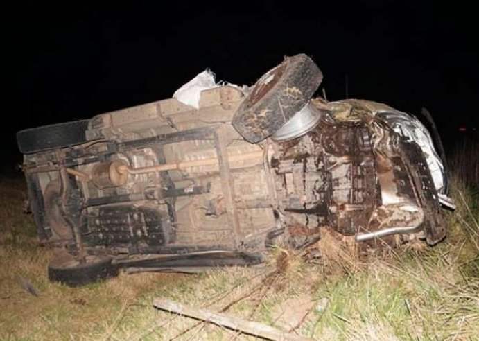 Col. Aldao: Un joven se accidentó en ruta 280 S