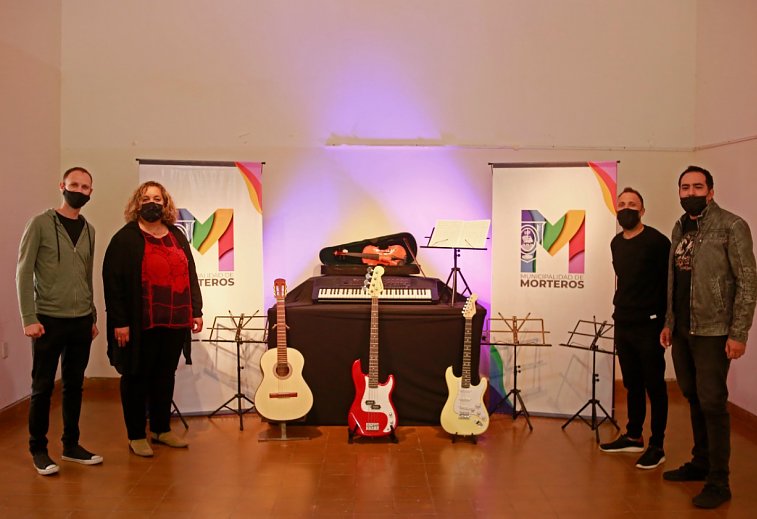 Morteros: El municipio entregó instrumentos musicales