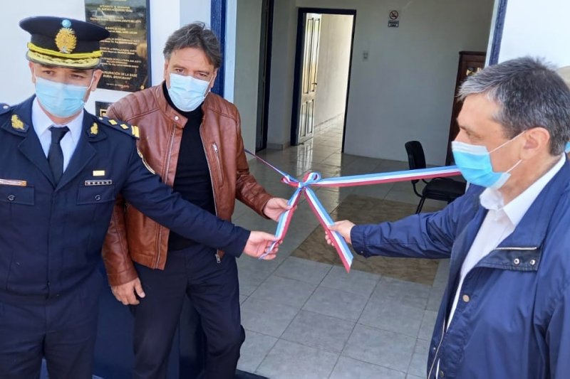 Fue inaugurada la base Brinkman de la Patrulla Rural Norte