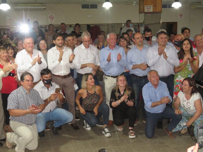 Juntos por el Cambio desembarcó en Suardi y apoyó a Boscarol