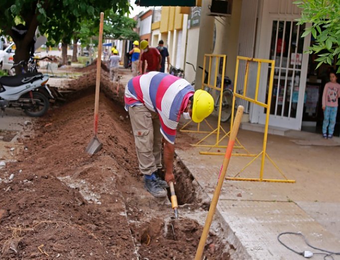 Morteros comenzó a trabajar en nueva etapa de red de gas natural