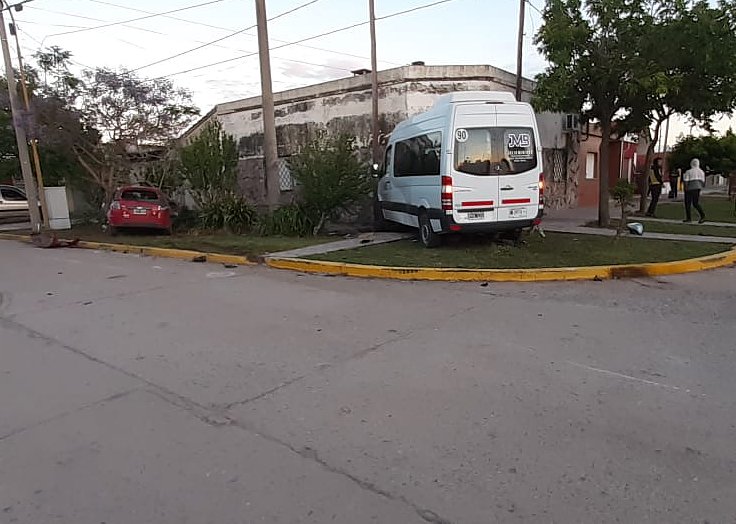 Varios lesionados en un accidente en Balnearia
