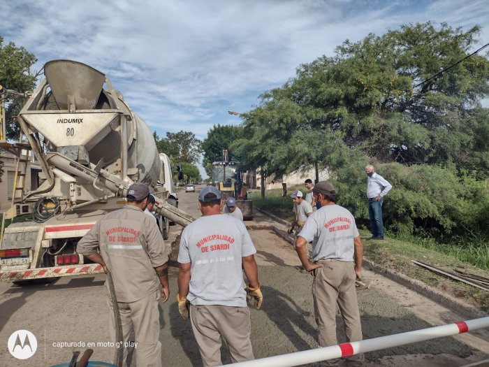 Se llevan adelante diversas obras públicas en Suardi