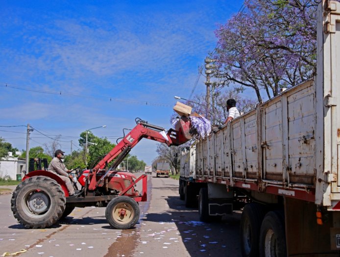 En Morteros se recolectaron casi 60 mil kgs. de residuos reciclabes