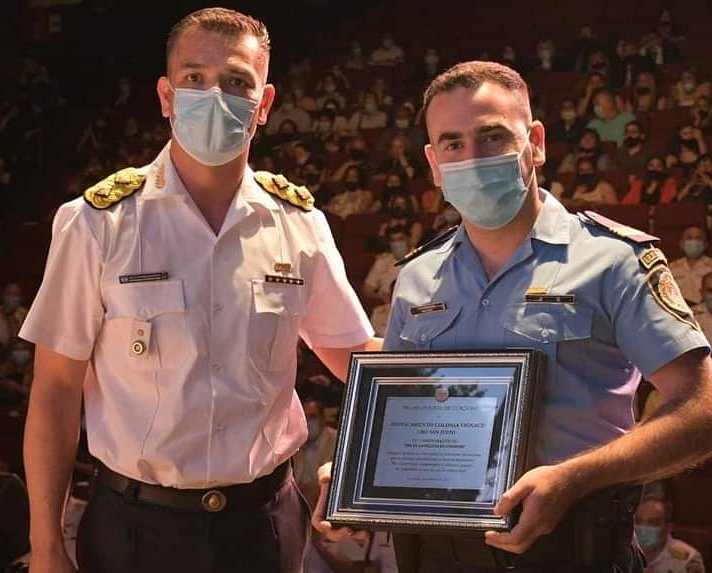 Destacaron al policía responsable del Destacamento policial de Col. Vignaud