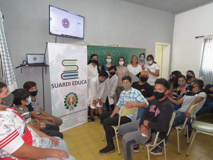 Suardi Educa llegó a escuelas rurales
