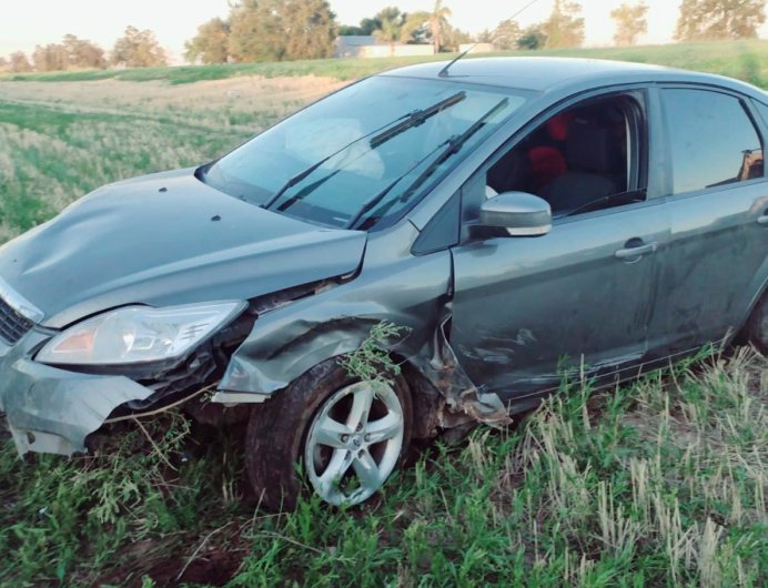 Accidente sin lesionados en cercanías de Suardi