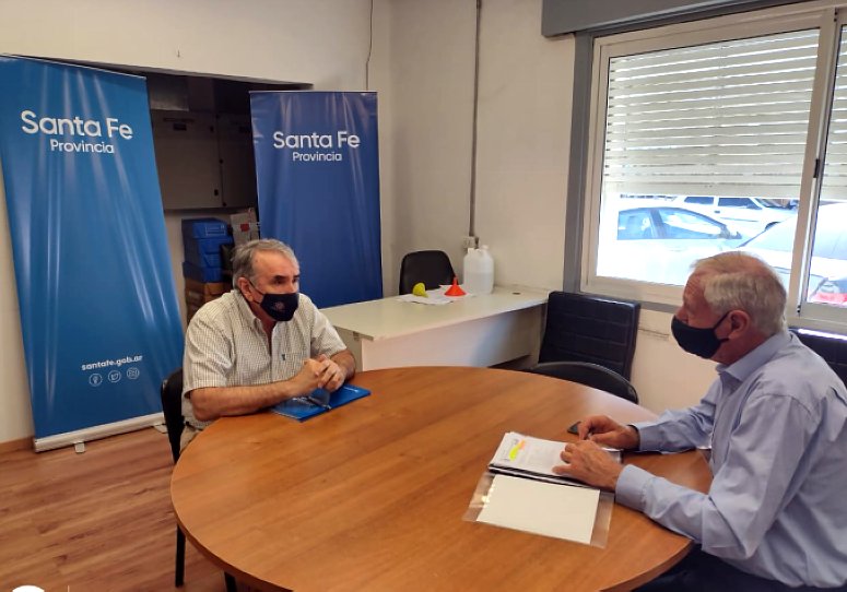 Boscarol realizó gestiones en varias dependencias provinciales