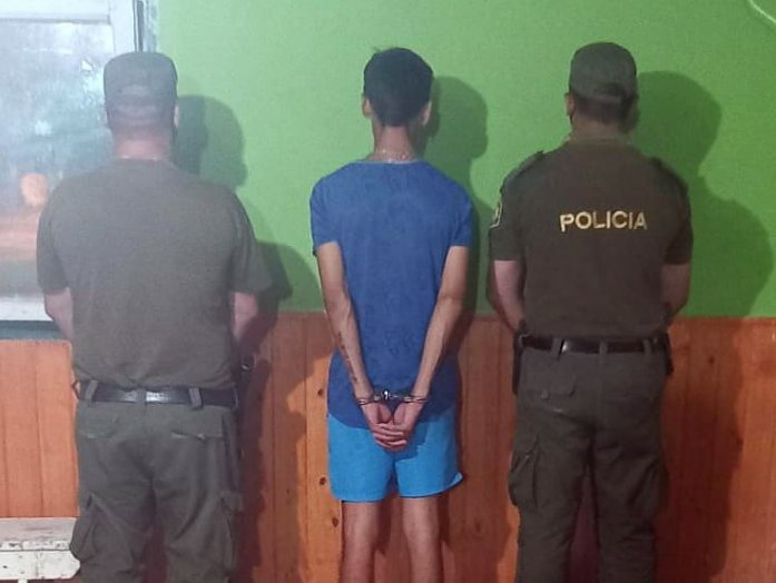 Esclarecieron robo en zona rural de Santurce
