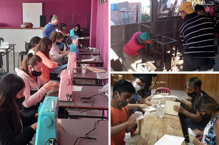 Más de 250 jóvenes del departamento Castellanos se capacitan laboralmente 