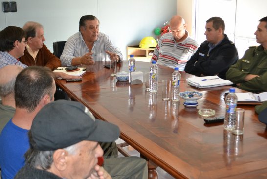Importante reunión se concretó en Ceres por la seguridad rural