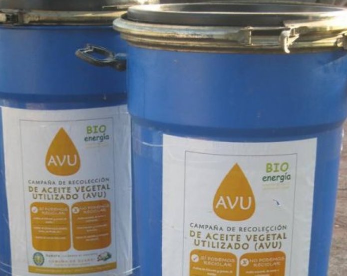 Suardi: Se recuperaron 1000 lts. de aceite vegetal