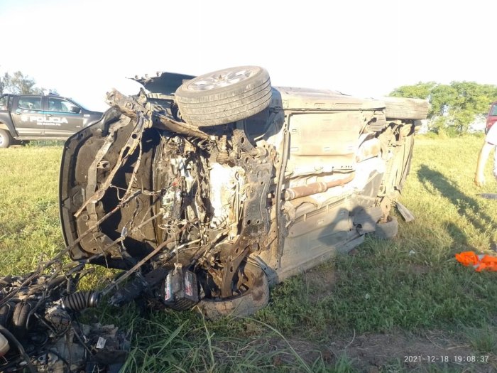 Se accidentó el Presidente Comunal de Soledad