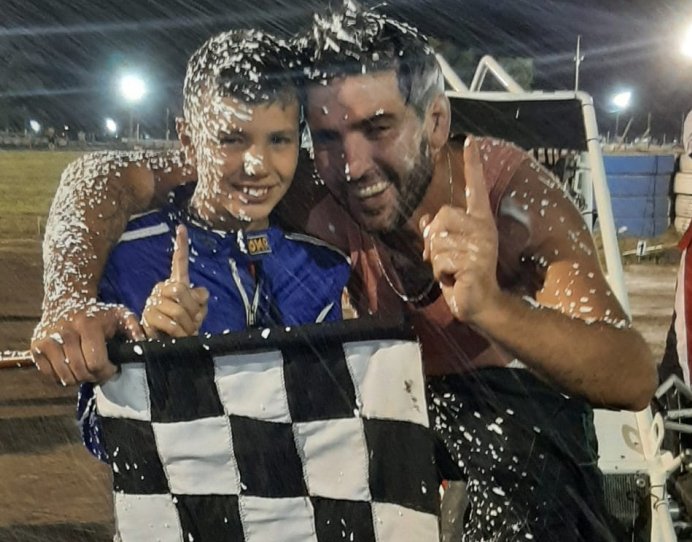 García y Marengo los campeones del Midgets cordobés