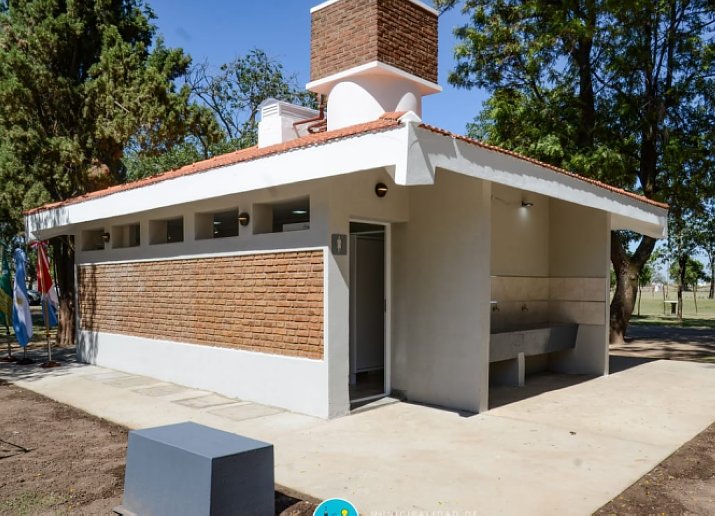 Inauguraron nuevos sanitarios en el Parque Municipal de San Guillermo