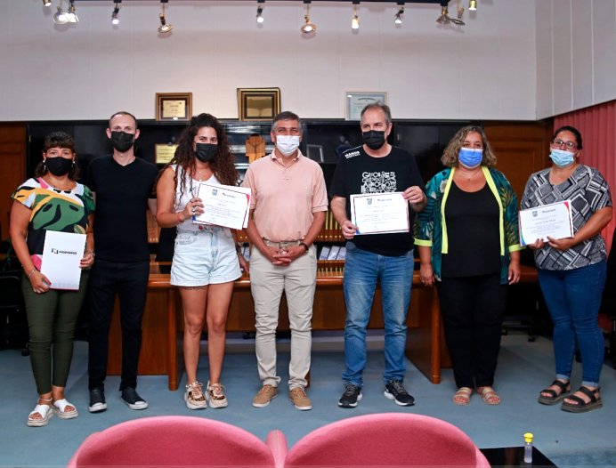 Morteros: Se entregaron premios del concurso de Navidad con Luces 2021
