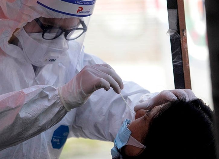 Coronavirus: Lunes con casi 7000 casos en la provincia