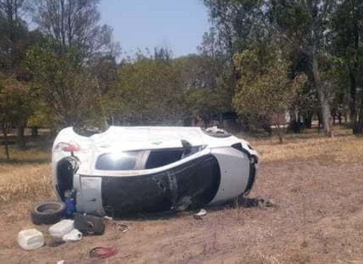 Pareja de Porteña lesionada en accidente en ruta 17