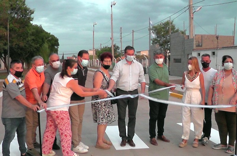 Brinkmann: Inauguraron importantes obras con fondos nacionales