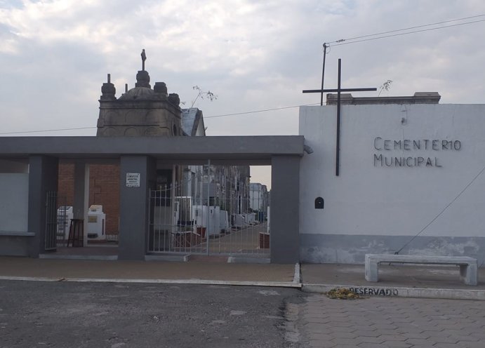 Robaron en el cementerio municipal de San Cristóbal