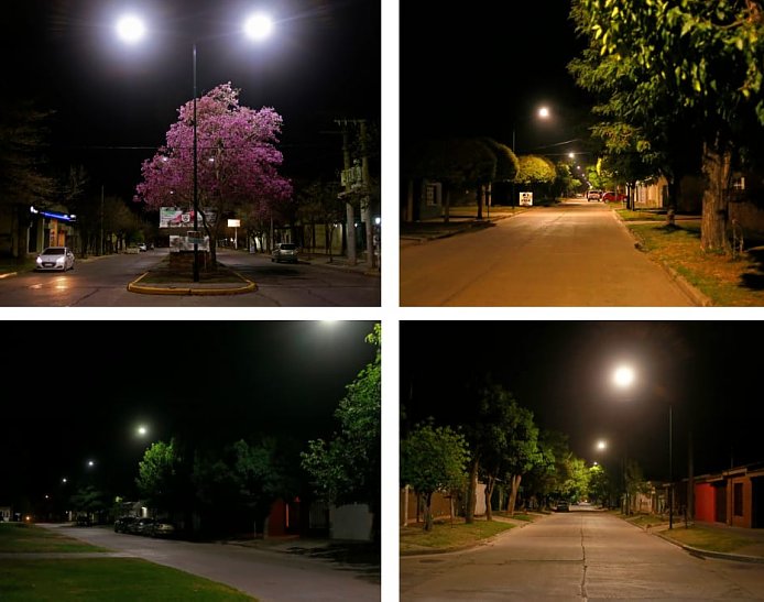 En Morteros colocaron más de 450 luminarias led