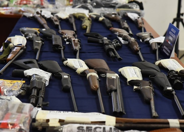 La provincia secuestró más de 3 mil armas de fuego durante 2021