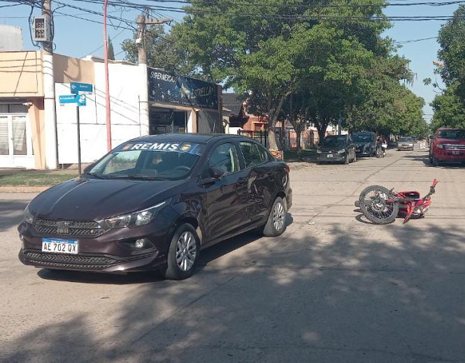 Accidente sin lesionados en Brinkmann