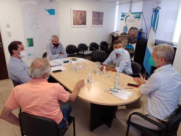 Morteros: Bría realizó gestiones por el agua potable y seguridad