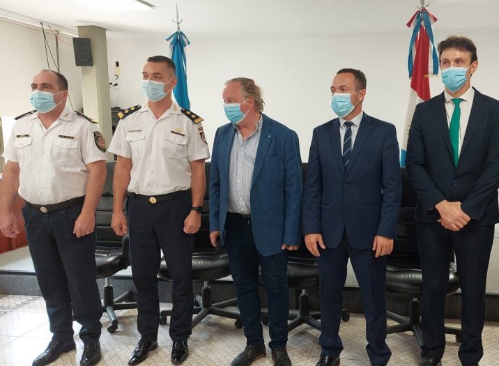 Se presentó el nuevo Fiscal de Morteros, Dr. Juan Fernando Ávila Echenique