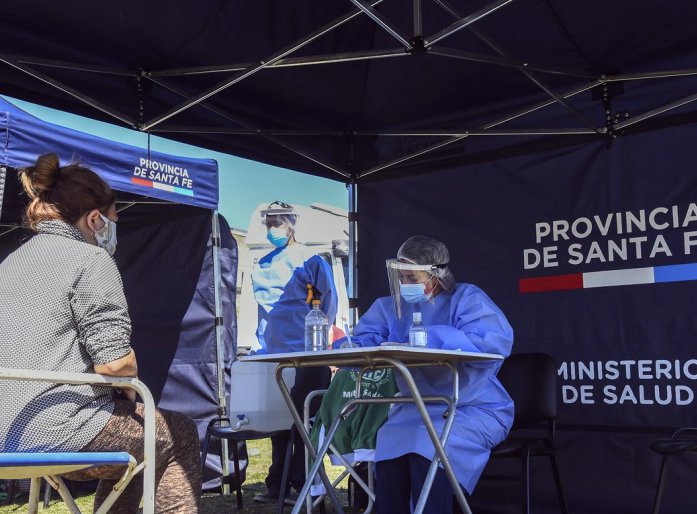 Marcada caída de casos de coronavirus en la provincia
