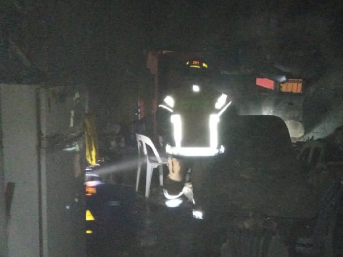 Morteros: Una vivienda fue afectada por un incendio