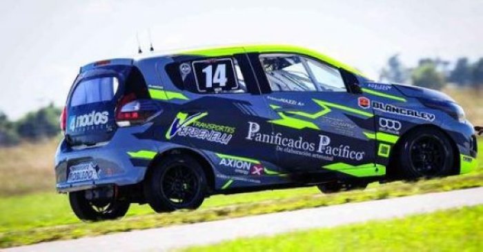 El brinkmanense Franco Nazzi tuvo un buen debut en el Turismo Pista