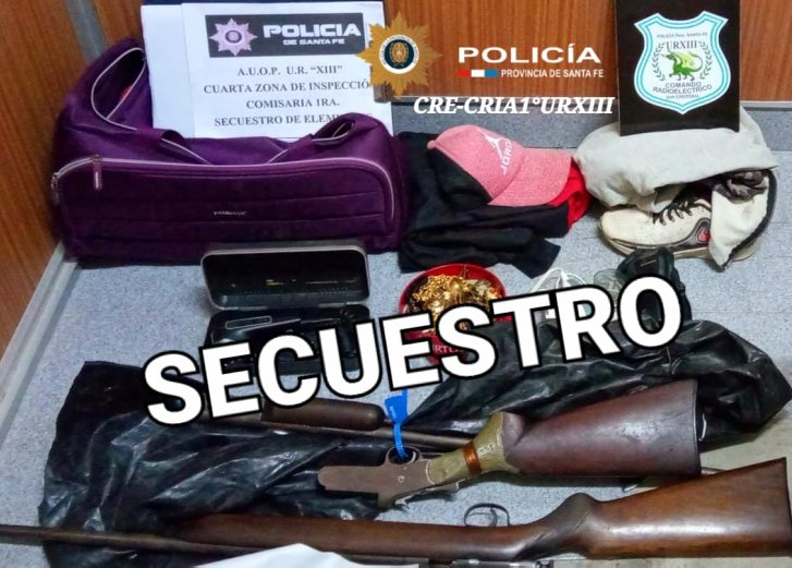 Esclarecieron robo calificado en San Cristóbal