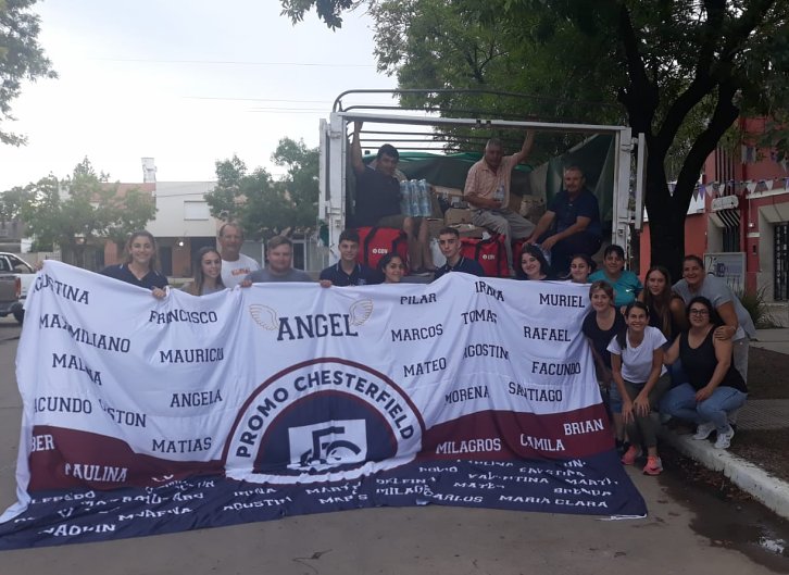 Suardi mostró su solidaridad ante los incendios en Corrientes