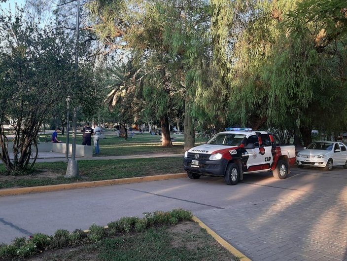 Secuestraron marihuana a un joven de Brinkmann