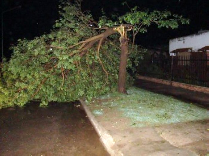 La provincia asiste a localidades del depto. Castellanos afectadas por tormentas