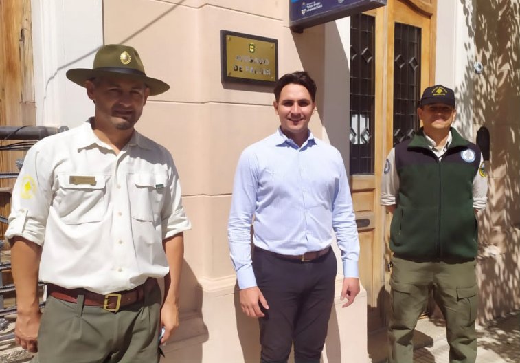 Brinkmann entregó oficina para los guardaparques