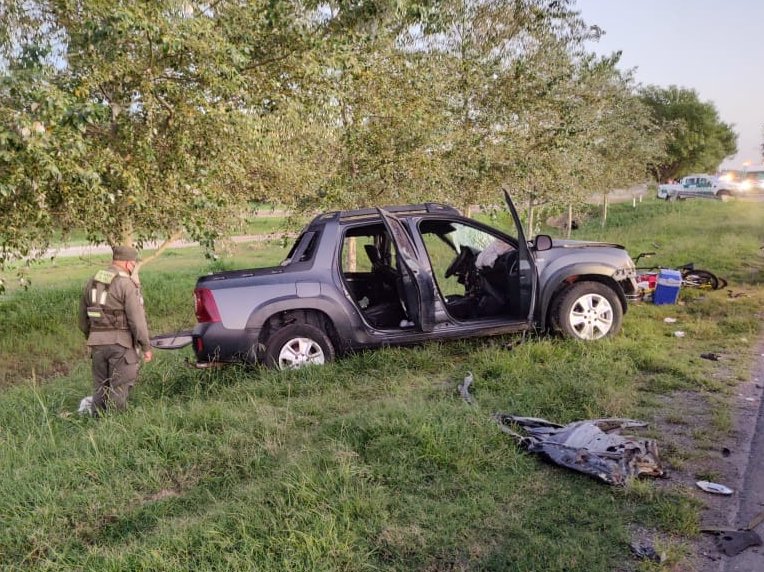 Monigotes: Otro importante accidente en la ruta 34