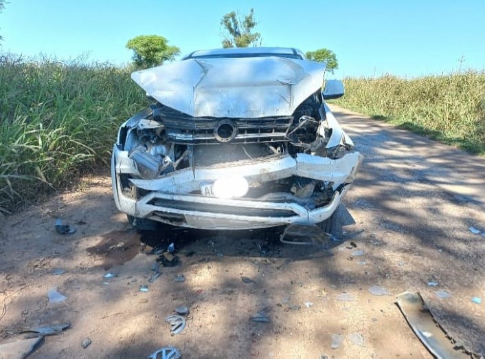 Dos heridos en un accidente en zona rural de Villa Trinidad