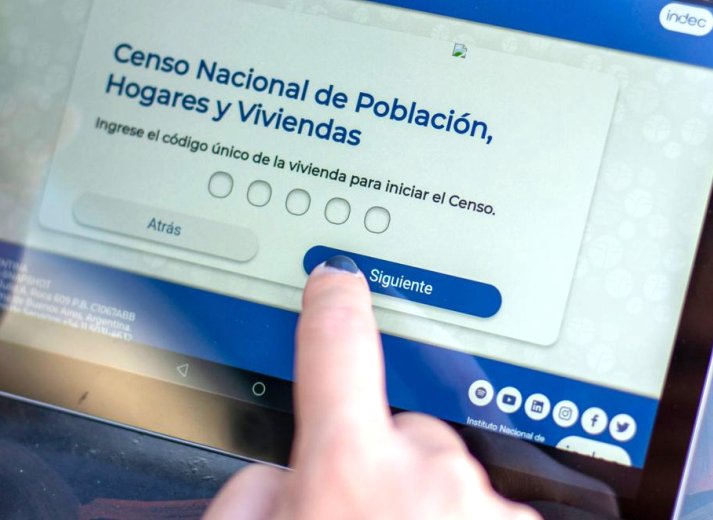 Se puso en marcha la etapa digital del Censo 2022