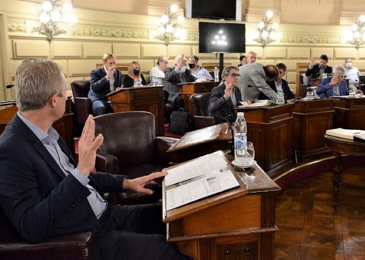 El Senado provincial votó el Presupuesto 2022