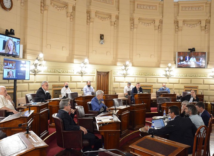 Senadores se reunieron con el Presidente del directorio de la EPE