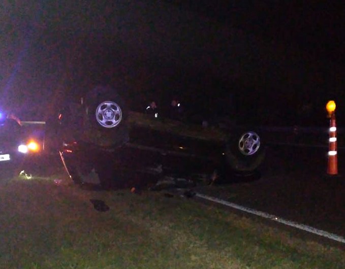 Tres lesionados en un accidente en Arrufó