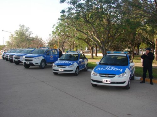 Llegan móviles policiales a localidades del Depto. Castellanos y San Cristóbal