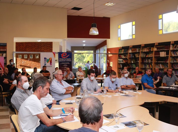 Morteros: Se reunió la mesa productiva agroindustrial de la cuenca lechera