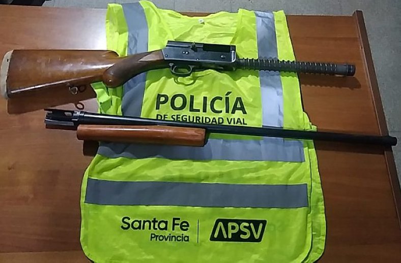 Ceres: Secuestraron una escopeta que no tenía documentación